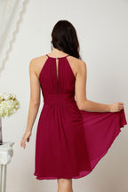 Robe de soirée formelle pour bal de fin d'études ou cocktail Halter 28011