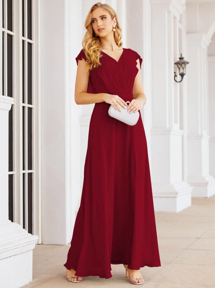 Abiti da damigella Numbersea con mantella, abito formale da ballo, abiti con schiena scoperta per madre della sposa 28058