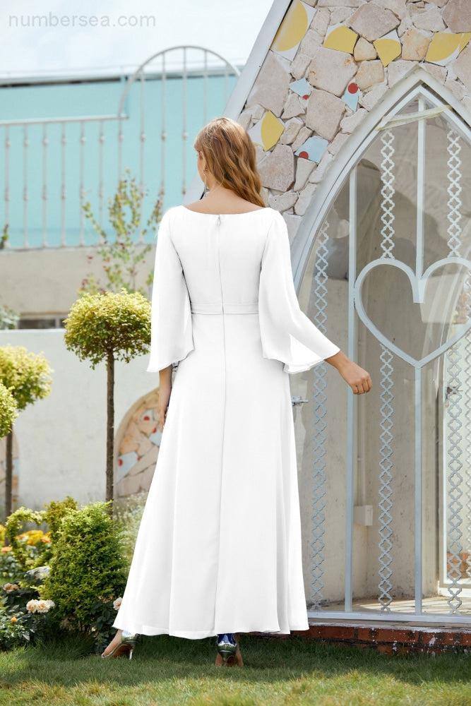 Abito da Sposa della Madre della Sposa Abito da Ballo Formale per Ospite di Matrimonio 28012