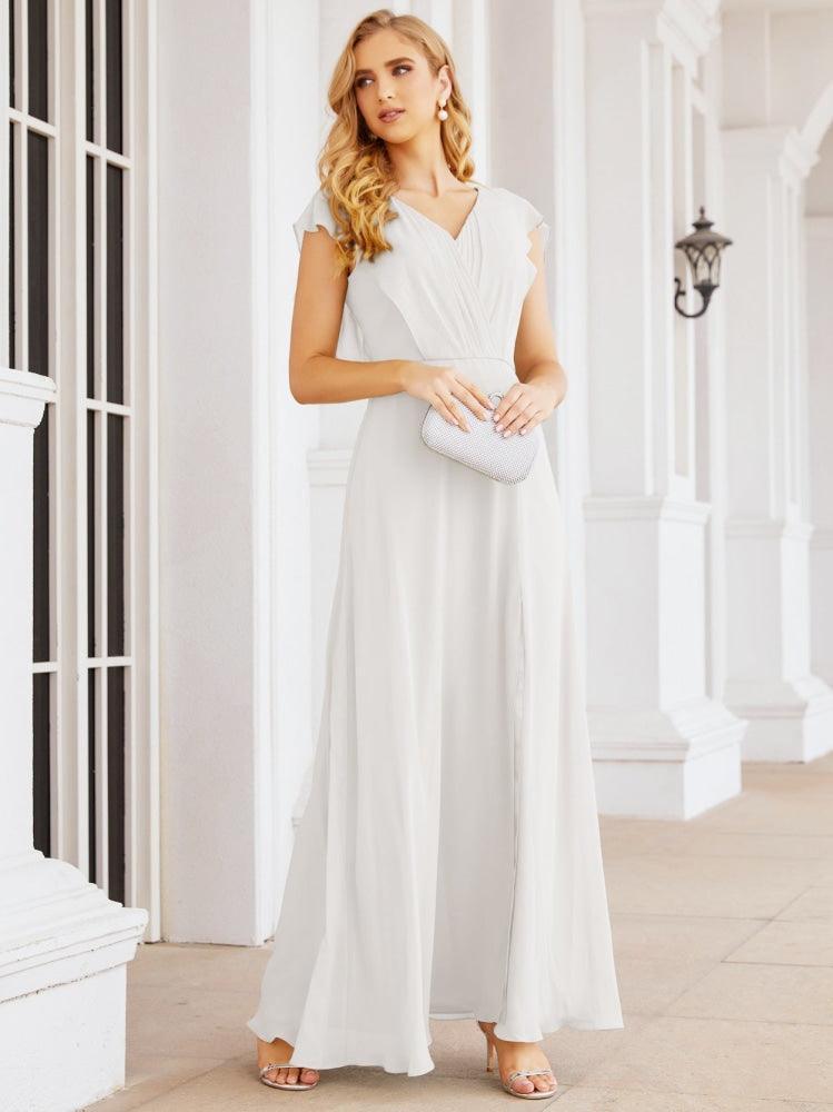Abiti da damigella Numbersea con mantella, abito formale da ballo, abiti con schiena scoperta per madre della sposa 28058
