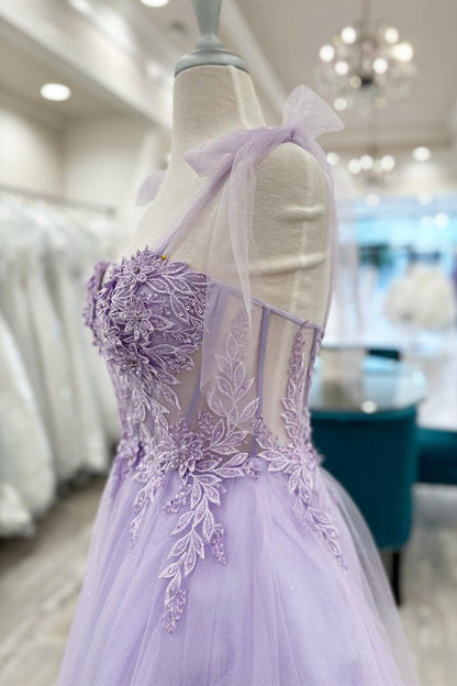 Floral Appliques Sweetheart A-Line Short Homecoming Dress