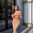 Designer Chic Strapless Prom Dress