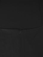 Lange Ärmel, schmaler Rücken, gekreuzte Schlitze an den Seiten, mit Quasten, hoher Halsausschnitt, Abendkleider, Midi-Kleider 