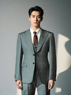 Fato de Casamento Masculino Diberon de Três Peças em Corte Slim para Noivo e Padrinhos