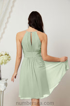Robe de soirée formelle pour bal de fin d'études ou cocktail Halter 28011