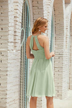 Ärmellose Kleider für den Heimkehrball Formelles Cocktail-Abendkleid Abschlussballkleid 28014