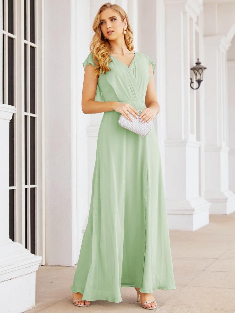 Abiti da damigella Numbersea con mantella, abito formale da ballo, abiti con schiena scoperta per madre della sposa 28058