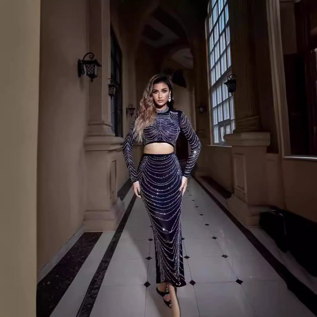 Designer Chic Strapless Prom Dress