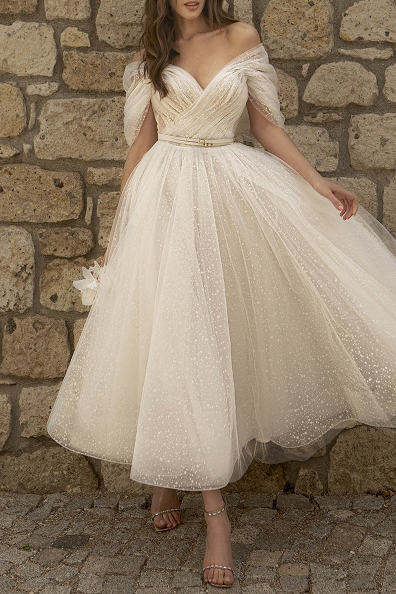 Vestidos de noche elegantes de celebridades con cuello en V y patchwork liso sin cinturón (sin cinturón) 