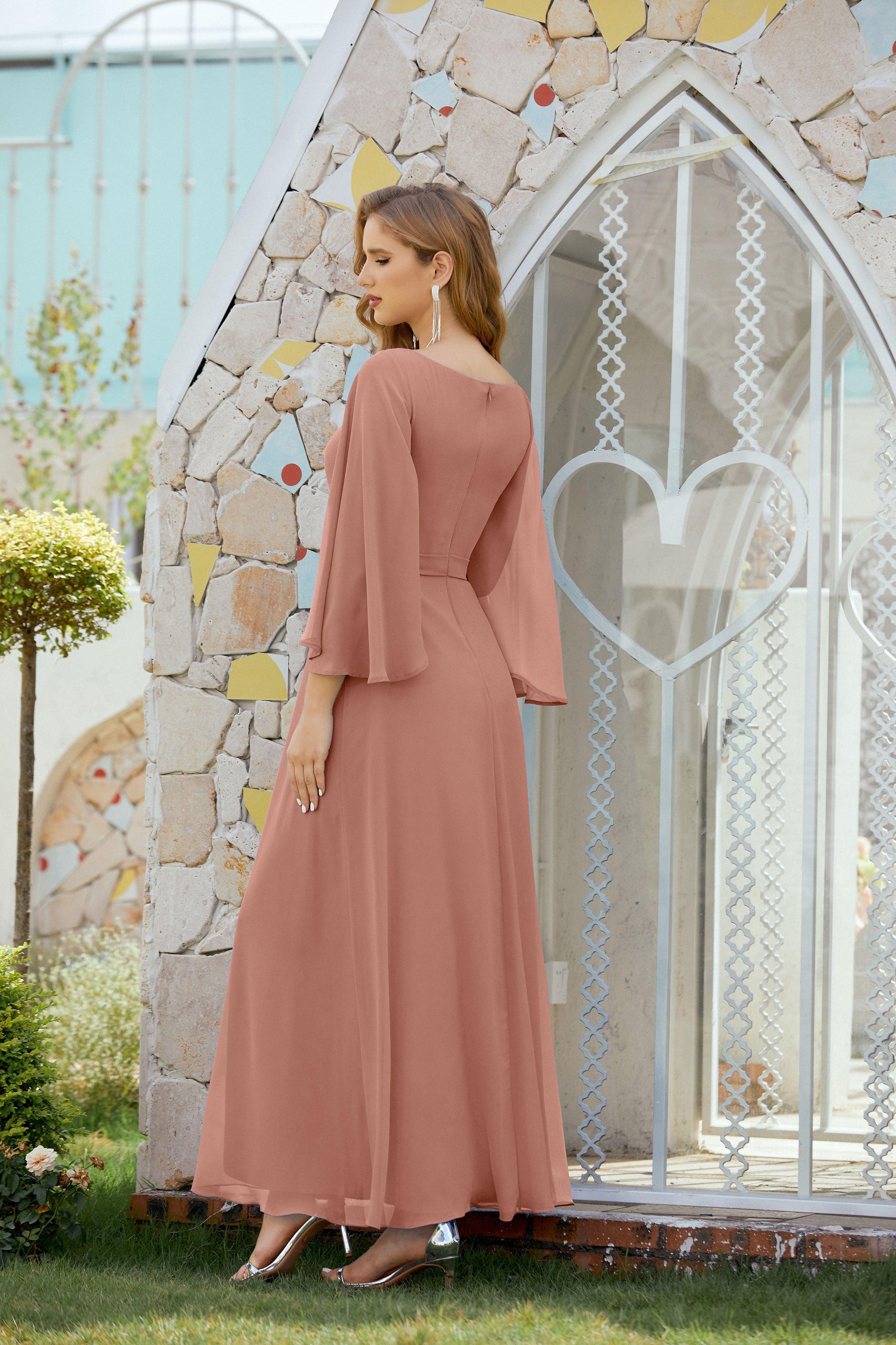 Abito da Sposa della Madre della Sposa Abito da Ballo Formale per Ospite di Matrimonio 28012