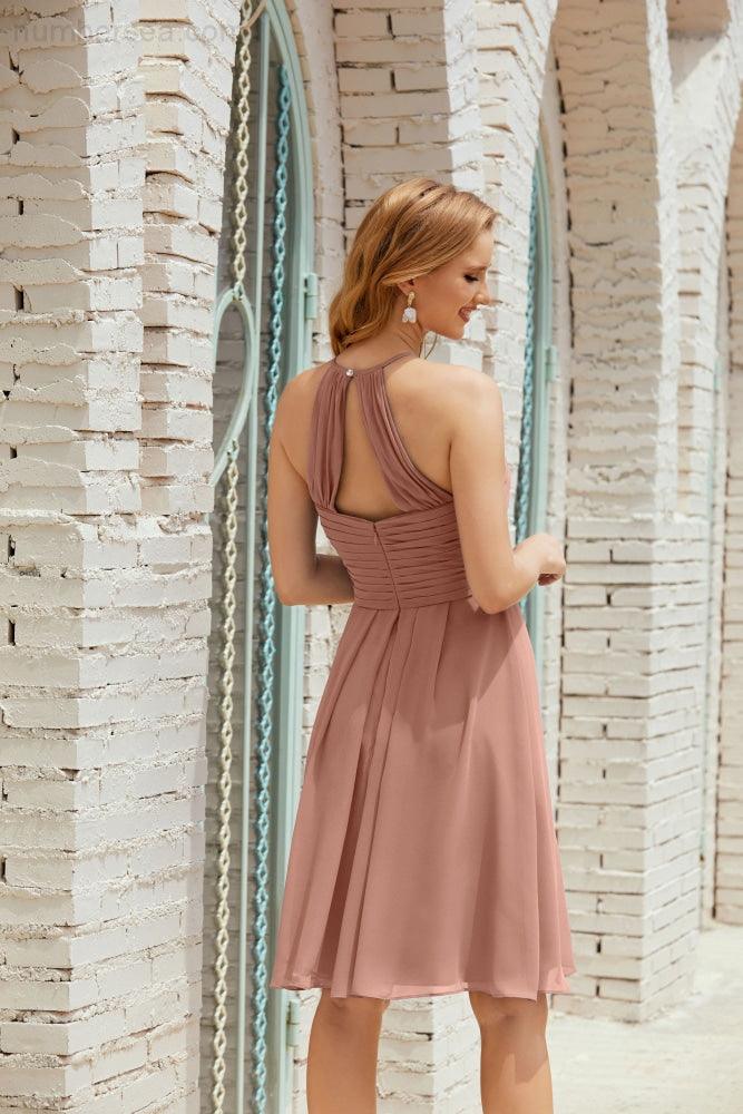 Ärmellose Kleider für den Heimkehrball Formelles Cocktail-Abendkleid Abschlussballkleid 28014