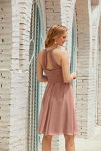 Ärmellose Kleider für den Heimkehrball Formelles Cocktail-Abendkleid Abschlussballkleid 28014
