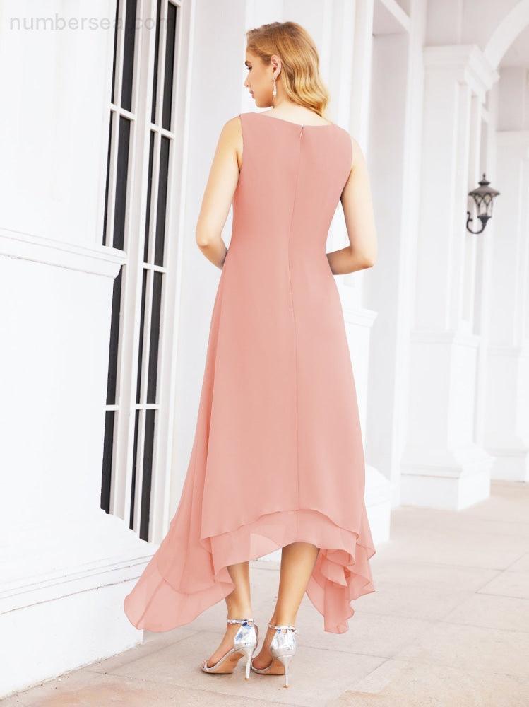 Vestido de Noiva de Duas Peças em Linha A para Mãe da Noiva Vestido de Festa Formal 28073