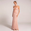 Early Fall Fish Tail Hollow Chiffon Prom Dress