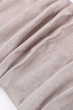 Abiti da sera in tinta unita con scollo alla schiena e paillettes per il ballo di fine anno, sensuali