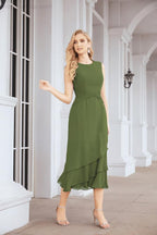 Robe de mariage de la mère de la mariée en deux pièces, ligne A, pour cérémonie et soirée formelle, modèle 28072