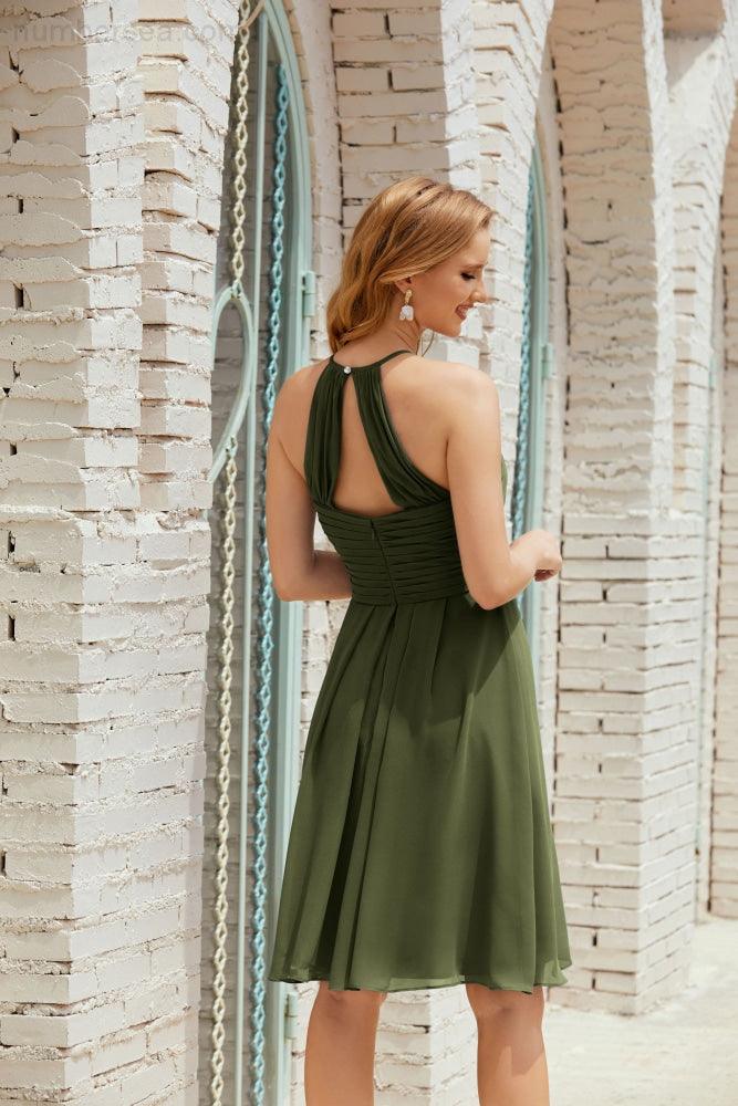 Ärmellose Kleider für den Heimkehrball Formelles Cocktail-Abendkleid Abschlussballkleid 28014