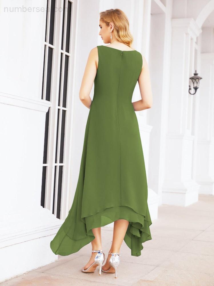 Vestido de Noiva de Duas Peças em Linha A para Mãe da Noiva Vestido de Festa Formal 28073