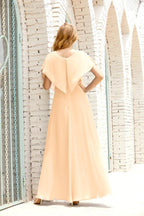 Robe de la Mère de la Mariée Grande Taille Col en V Longueur Solennelle Robe de Bal Formelle pour Invité de Mariage 28020