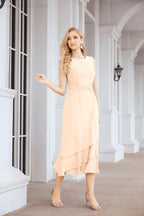 Robe de mariage de la mère de la mariée en deux pièces, ligne A, pour cérémonie et soirée formelle, modèle 28072