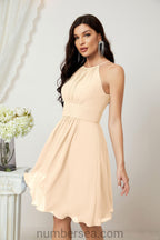Robe de soirée formelle pour bal de fin d'études ou cocktail Halter 28011