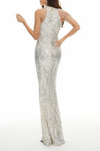 Elegante formelle Abendkleider im Patchwork-Stil 