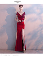 Cocktail Evening Dress: Dignified & Elegant Slim Fit Fishtail for Women