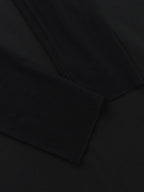 Lange Ärmel, schmal, plissiert, durchsichtig, einfarbig, mit Schlitz, schulterfrei, Abendkleider, Maxikleider 