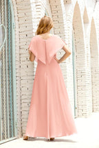 Robe de la Mère de la Mariée Grande Taille Col en V Longueur Solennelle Robe de Bal Formelle pour Invité de Mariage 28020