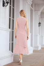 Robe de mariage de la mère de la mariée en deux pièces, ligne A, pour cérémonie et soirée formelle, modèle 28072