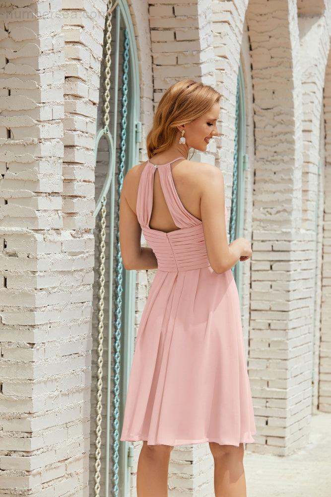 Ärmellose Kleider für den Heimkehrball Formelles Cocktail-Abendkleid Abschlussballkleid 28014