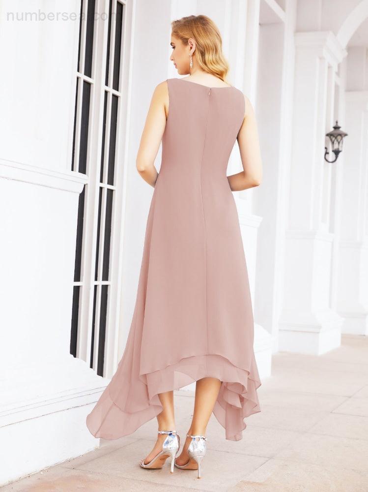 Vestido de Noiva de Duas Peças em Linha A para Mãe da Noiva Vestido de Festa Formal 28073