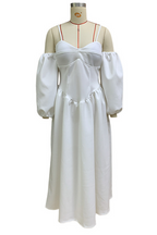 Abiti da sera a tinta unita con scollo a V e taschina, eleganti