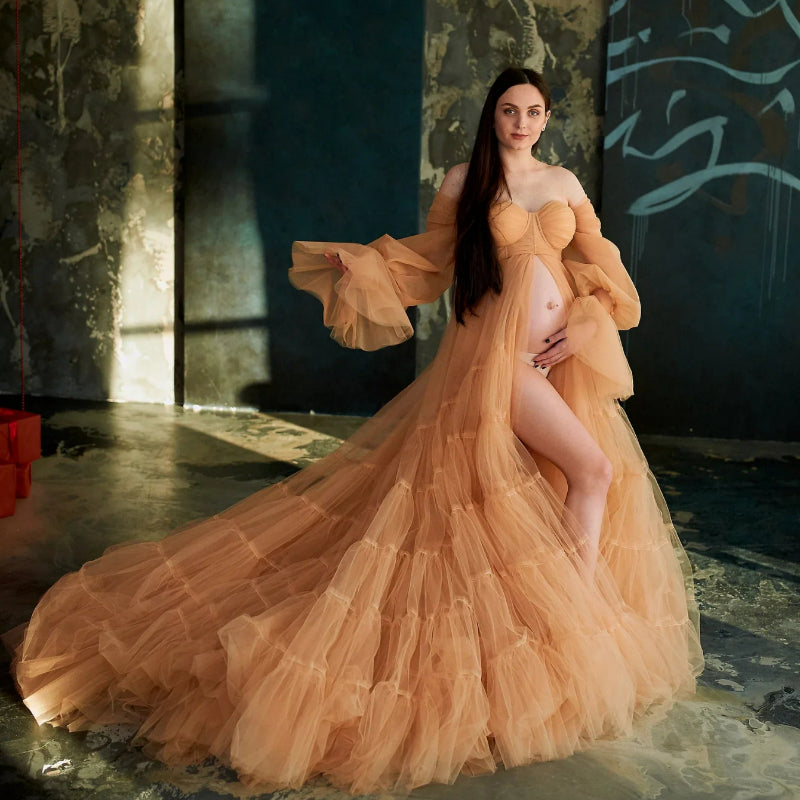 Capture Your Precious Moments with  Maternity Photoshoot Dress - A Perfect Fit for Pregnant Women