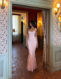 Strapless Applique Pleated Mermaid Prom Dress Custom Colors Sizes