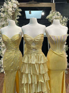 Pink Satin A Line Strapless Prom Dress With Sweetheart Neckline And Keyhole