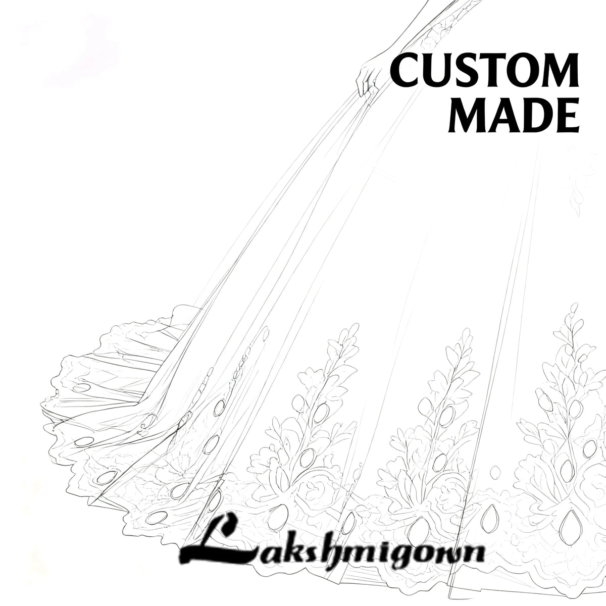 Customized Romantic Lace Spaghetti Strap Mermaid Wedding Dress With Cape