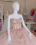Abiti per Quinceañera con Fiori 3D Vestito da Ballo Dolce 15 16 Festa Y4158