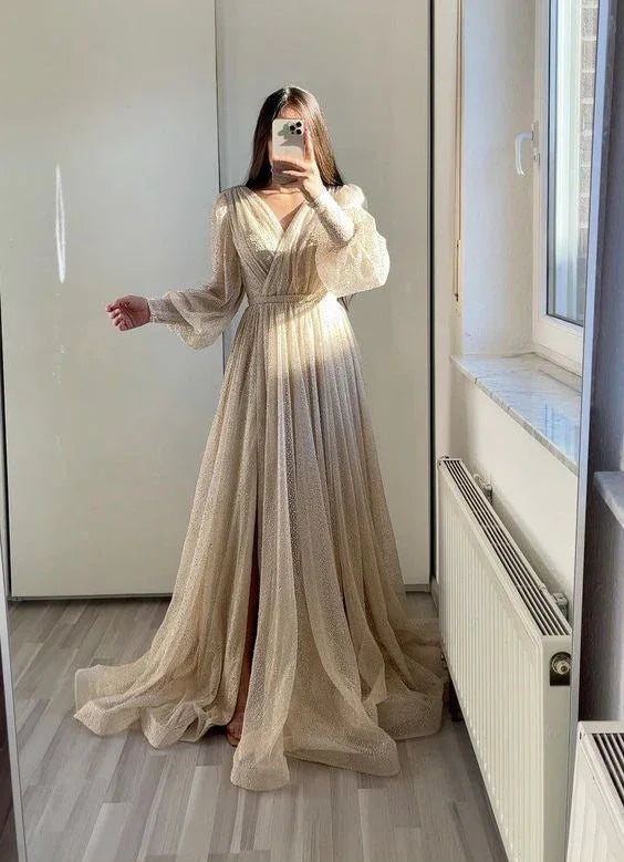 فستان سهرة حفلات أنيق فستان سهرة طويل للحفلات Y6992