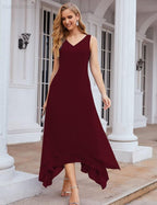 Vestidos de Noiva para Mães de Tamanho Grande em Chiffon com Casaco, Vestidos Formais para Casamento SEA28073