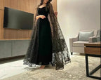 Elegante Abito da Sera Nero, Abito da Sera alla Moda Y5545
