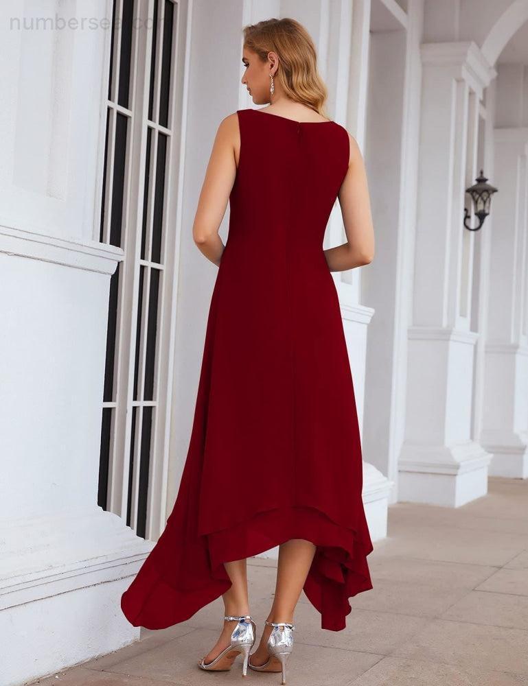 Vestidos de Noiva para Mães de Tamanho Grande em Chiffon com Casaco, Vestidos Formais para Casamento SEA28073