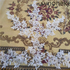 Cathedral Lace Edge Bridal Veil With Ivory Comb One Layer Tulle Wedding