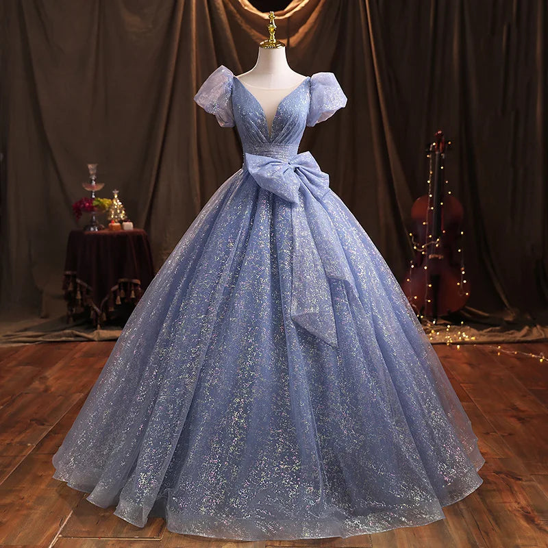 Vintage Quinceañera-Ballkleid mit Schnürung am Rücken, Kleider zum 15. Geburtstag, Neuankömmling, Kleider für 15 Jahre, elegant gestaltetes Quinceañera-Kleid