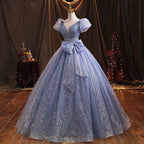 Elegant entworfenes Ballkleid zur Quinceañera mit Schnürrücken, Kleid zum 15. Geburtstag