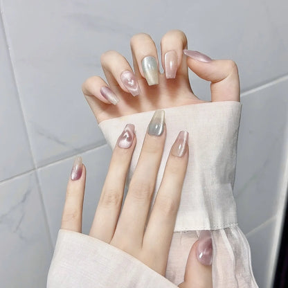 New Style False Nails High Quality Easy to Use Press on Nails Super Luxury Design Stick on Nails