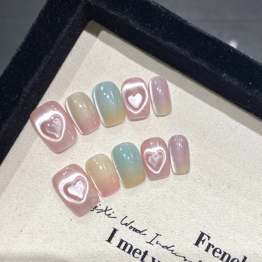 New Style False Nails High Quality Easy to Use Press on Nails Super Luxury Design Stick on Nails