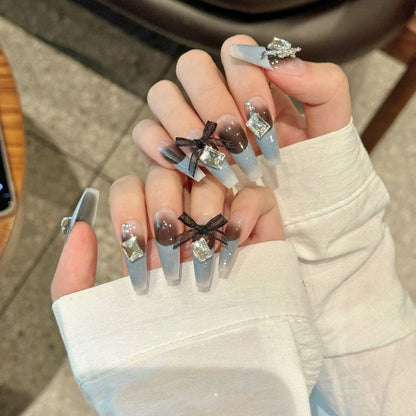 Prices DIY Press-On Nails Easy to Use False Luxury Handmade Packing  Designs Finger Application
