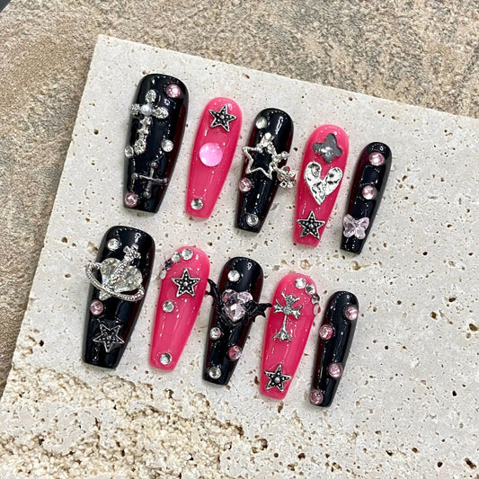 High Quality   Press on Nails Full Cover Gel Artificial Nail Stick on Nails