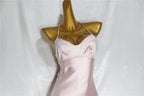 Robe longue moulante rose de bal de fin d'année robe de soirée Y8158
